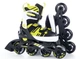 Ролики Ледовые Коньки 2в1 Tempish MISTY DUO Желто Черные р 37-40 (ror8816) - изображение 6