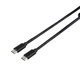 Кабель Atcom (12113) Type-C/Type-C, 0.8м, черный - изображение 1