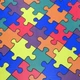 Линолеум IVC Leoline Smart Bingo Puzzle Colour 50 детский 1.5 м - изображение 1