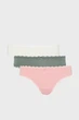 Женские трусики (3 шт) PK BAMBOO LACE TRI Accessorize XL 297087 - изображение 1