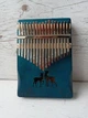 Калимба Музыкальный инструмент 17 key Kalimba Blue 2 Deer - изображение 4