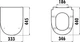 Унитаз-компакт CREAVIT Mare Rim-Off MA361-11CB00E-0000 + бачок YD.SET.032.02 + сиденье Soft Close KC1703.01.0000E дюропласт - изображение 4