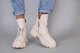 Женские зимние ботинки ShoesBand Молочные натуральные кожаные на среднюю стопу внутри полушерсть 40 (26 см) (S55831-2з) - изображение 3
