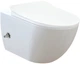 Унитаз-биде подвесной CREAVIT Free Rim-Off FE322.00500 с функцией биде + сиденье Soft Close KC0903.02.0000E дюропласт - изображение 1