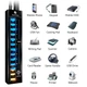 USB - хаб 3.0 Smartdelux 13-портовий алюмінієвий (SDU3-P10C3) - зображення 4