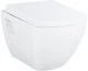 Унитаз подвесной CREAVIT Tetra TP326-11CB00E-0000 + сиденье Soft Close KC2103.01.0000E дюропласт - изображение 1