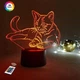 3D нічник "Кішечка 3" 3DTOYSLAMP - зображення 1