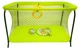 Манеж дитячий ігровий KinderBox люкс Жовтий сова з круною сіткою (R 78002) - зображення 1