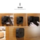 Универсальное крепление для Apple TV Elago Multi Mount плюс чехол для пульта - изображение 7
