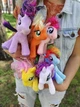 Набір Поні М'які іграшки (ME Little Pony) Комплект 6 іграшок 15 см. - зображення 2