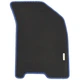 Килимки в салон Kinetic для Chevrolet Aveo '04-11 EVA чорні з синьою тасьмою з мет. підп'ятником з 4 мет. шил. (комплект) - зображення 4