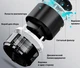 Лампа ловушка для комаров Mosquito Killer Lamp уничтожитель насекомых 5 Вт USB Черный - изображение 4