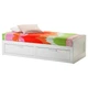 Каркас кушетки із 2 шухлядами IKEA BRIMNES БРІМНЕС, білий, 80х200 см, 002.287.05 - изображение 2