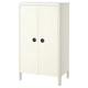 Гардероб IKEA БУСУНГЕ, белый, 80x139 см, 203.057.07 - изображение 1