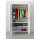 Гардероб IKEA БУСУНГЕ, белый, 80x139 см, 203.057.07 - изображение 2