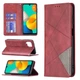 Чехол-книжка с кармашками UniCase Geometric Pattern для Samsung Galaxy M32 (M325) - Red - изображение 1