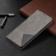 Чохол-книжка з кишеньками UniCase Geometric Pattern для Samsung Galaxy M32 (M325) - Grey - зображення 5