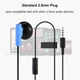 Игровая гарнитура PS4 Mono Chat Earbud with Mic 3.5 mm для Sony Playstation 4 PS4 контроллер - изображение 9