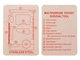 Карта-мультитул в чехле Survival Tool Card with Pouch Черная - изображение 2