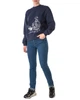 Світшот жіночий TRUSSARDI JEANS (56F00163-1T005385-U281/21-22) Синій M - изображение 2
