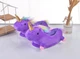 Тапочки Кигуруми единороги Kigurumi Домашние Фиолетовые Плюшевые Детские 26-34 (3006) - изображение 1