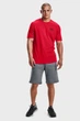 Чоловічі червоні футболки SPORTSTYLE LEFT CHEST Under Armour L 1326799-600 - зображення 2