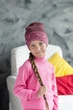 Гольф из шерсти мериноса, София 712-2 98-104 см розовый - изображение 4
