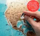 Cкретч карта мира My Map Flags English на английском, карта путешествий - изображение 2