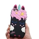 Чехол 3D Toy для Iphone 5 / 5s / SE Бампер резиновый Единорог Black - изображение 5