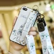 Чохол Lanyard для Xiaomi Redmi 6A бампер з ремінцем White Без бренду - зображення 2