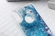 Чехол Glitter для Huawei Y6 2019 бампер силиконовый аквариум Синий - изображение 3