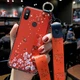 Чехол Lanyard для Xiaomi Mi A2 Lite / Redmi 6 Pro бампер с ремешком Red - изображение 1