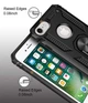 Чехол Shield для Iphone 7 / 8 бронированный Бампер с подставкой Black - изображение 6