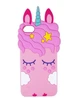 Чохол 3D Toy для Iphone 5 / 5s / SE Бампер гумовий Єдиноріг Rose Без бренду - зображення 2