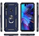 Чохол Shield для Xiaomi Redmi Note 7 броньований бампер Броня Dark-Blue Без бренду - зображення 3