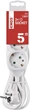 Сетевой удлинитель Emos P0325R 3 розетки 5 м White - изображение 2