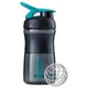 Шейкер спортивный BlenderBottle SportMixer 590ml Black/Teal ORIGINAL (SM 20oz Black/Teal) - изображение 1