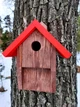 Синичник, скворечник, домик для птиц от "House_for_birds" Красный - изображение 2