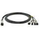 Оптичний патчкорд Alistar QSFP to 4*SFP+ 40G Directly-attached Copper Cable 7M (DAC-QSFP-4SFP+-7M) - зображення 1