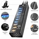 USB - хаб 3.0 Smartdelux 10-портовий алюмінієвий (SDU3-P7C3) - зображення 2