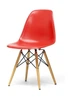 Стілець обідній Accord Enzo Eames Chair червоний 460x420x800 мм - зображення 1