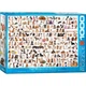 Пазл Eurographics Мир собак, 1000 элементов (6000-0581) - изображение 1