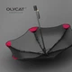 Зонт с куполом анти-ветер OLYCAT OC7765 - T1 (Красный) - изображение 3