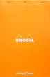 Блокнот Rhodia DotPad №19 A4+ помаранчевий в крапку - изображение 1