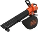 Садовий пилосос акумуляторний Black+Decker BCBLV3625L1 - зображення 1
