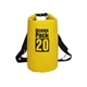 Водонепроницаемая сумка рюкзак гермомешок с шлейкой на плечо Ocean Pack 20 л Yellow (GP050352) - изображение 1