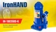 Гидравлический домкрат бутылочный Vitol IH-180350D-K 3 тонны 350мм в чемодане Iron Hand - изображение 2