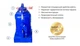 Гидравлический домкрат бутылочный Vitol ДБ-50001 50 тонн 480мм - изображение 2