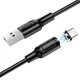 Кабель Borofone BX41 USB to Type-C 1m чорний - зображення 1