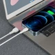 Кабель Borofone BX51 USB to Lightning 1m белый - изображение 2